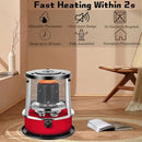 2 in 1 Kerosene Heater & Stove, Non-Electric 360° Surround 9000 BTU - Red - Brand New