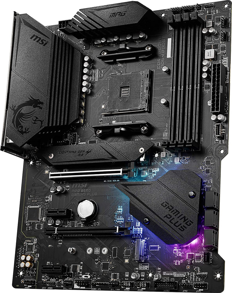 MSI MPG B550 Gaming Plus Gaming PCIe ATX Motherboard MPG-B550-GAMING-PLUS - Like New