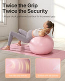 YOTTOY PREGNANCY BALL 1.8MM THICK BIRTHING BALL YOGA EXERCISE - PINK - Like New