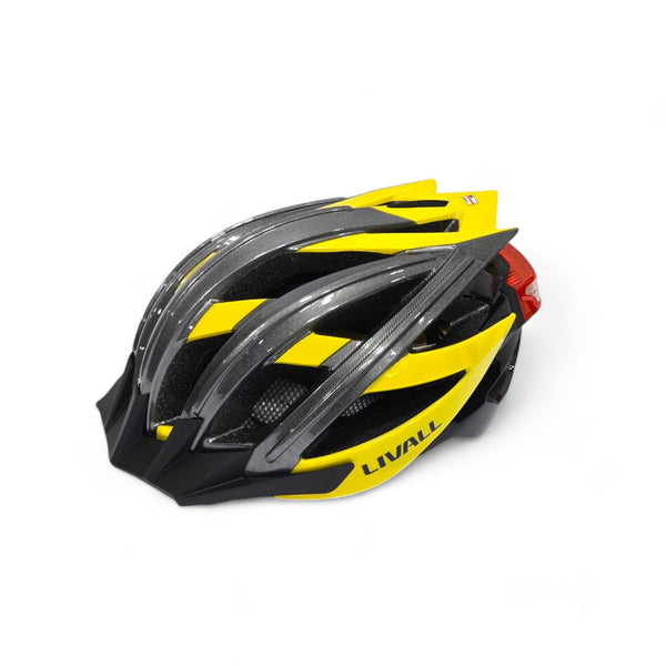 LIVALL BH100 BLING BIKING CYCLING SMART HELMET W LED TURN SIGNALS, YELLOW, LARGE Like New