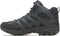 MERRELL MEN'S MOAB 3 MID WATERPROOF TACTICAL BOOTSE - SIZE: MEN 9.5W - BLACK - Like New