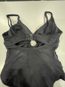 CUPSHE ONE PIECE SWIM SUIT - SIZE: WOMEN M - BLACK - Like New