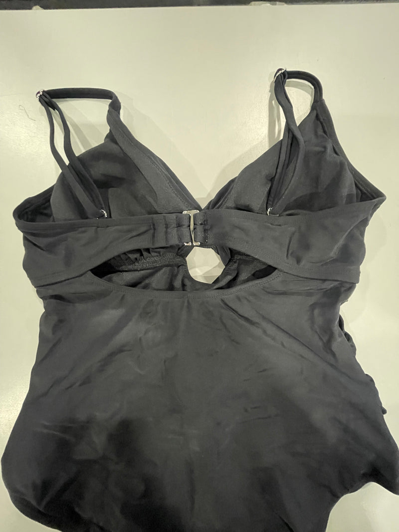 CUPSHE ONE PIECE SWIM SUIT - SIZE: WOMEN M - BLACK - Like New