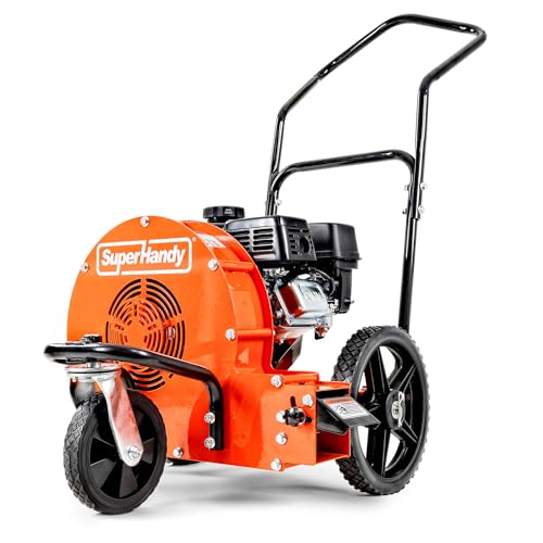 SuperHandy Walk Behind Leaf Blower Wheeled Manual-Propelled, 7HP 209cc, 4 Stroke - Like New