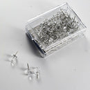 OFFICEMATE PUSHPINS, PLASTIC, CLEA OIC92707 - Brand New