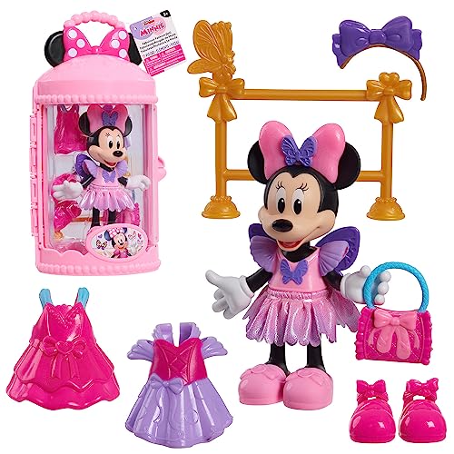 Disney Junior Minnie Mouse Fabulous Fashion Ballerina Doll Set by Just Play - Brand New