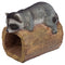 DESIGN TOSCANO RAIDER THE RACCOON GUTTER GUARDIAN QM13071 - GRAY AND BROWN - Like New