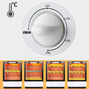110V 12L Mini High Temperature Heat Metal Tool CleaningCabinet 1KW Timer - Brand New