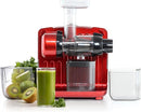 Omega Juicer Cold Press 365 Slow Masticating Juice Extractor JCUBE500RD - Red Like New