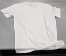 GENERIC UNI-SEX T-SHIRT - SIZE: MEN M WOMEN M - WHITE - Like New