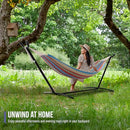 SORBUS 2-Person Luxury Hammock with Steel Stand- 60" Large Bed Heavy Duty - Like New