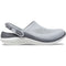 CROCS UNISEX LITERIDE WATER CLOG SANDAL - MEN 7 WOMEN 9 - LIGHT GREY/SLATE GREY - Brand New