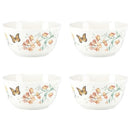 LENOX 856406 BUTTERFLY MEADOW MELAMINE 4-PIECE ALL-PURPOSE BOWL SET - Like New