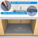 AECHY Under Sink Mat, 34" x 22" Silicone Under Sink Liner, Under Kitchen Sink - Like New