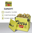 Coors Banquet Retro Ice Chest Cooler - Portable Ice Bucket B01EJRLSS2 - NEW - Brand New