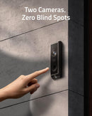 Eufy Security Video Doorbell S330 Security Camera T8213181 - Black - Brand New