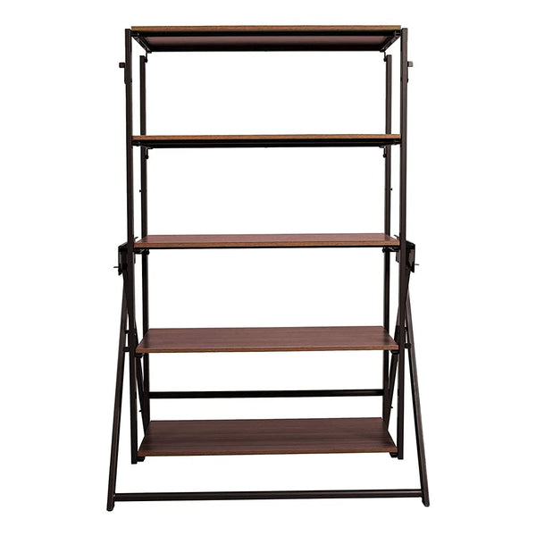 Origami modern 2 in 1 shelf to table Style, Organizer Deco Rack - Scratch & Dent