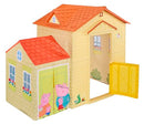 LITTLE TIKES PEPPA PIG PLAYHOUSE INDOOR & OUTDOOR WITH WORKING 643101 - MULTI - Like New