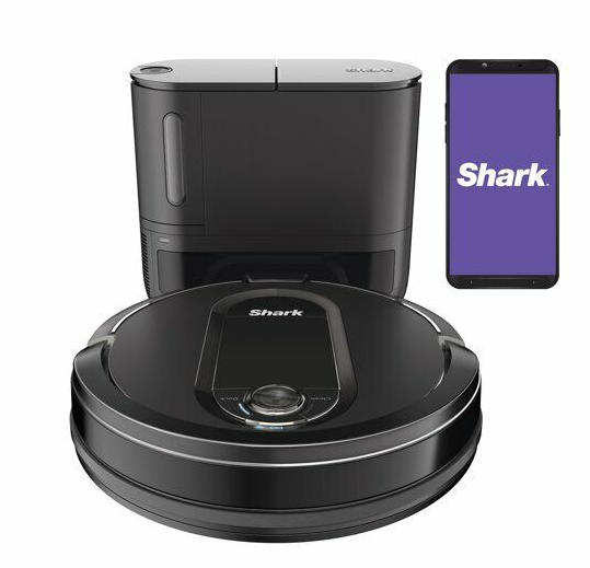 Shark UR1100SRUS IQ Robot Vacuum Cleaner w/ Self Empty Base - Black - Like New