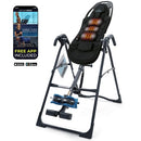 TEETER EP-560 INVERSION TABLE W/ACCESSORIES, HEAT & VIBRATION CUSHION – BLACK - Like New