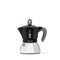 BIALETTI MOKA INDUCTION POT SUITABLE FOR ALL TYPES OF HOBS 4 CUPS ESPRESSO BLACK - Like New