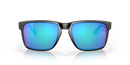 OAKLEY HOLBROOK XL SUNGLASSES MATTE BLACK PRIZM SAPPHIRE POLARIZED 59-18-137 - Like New