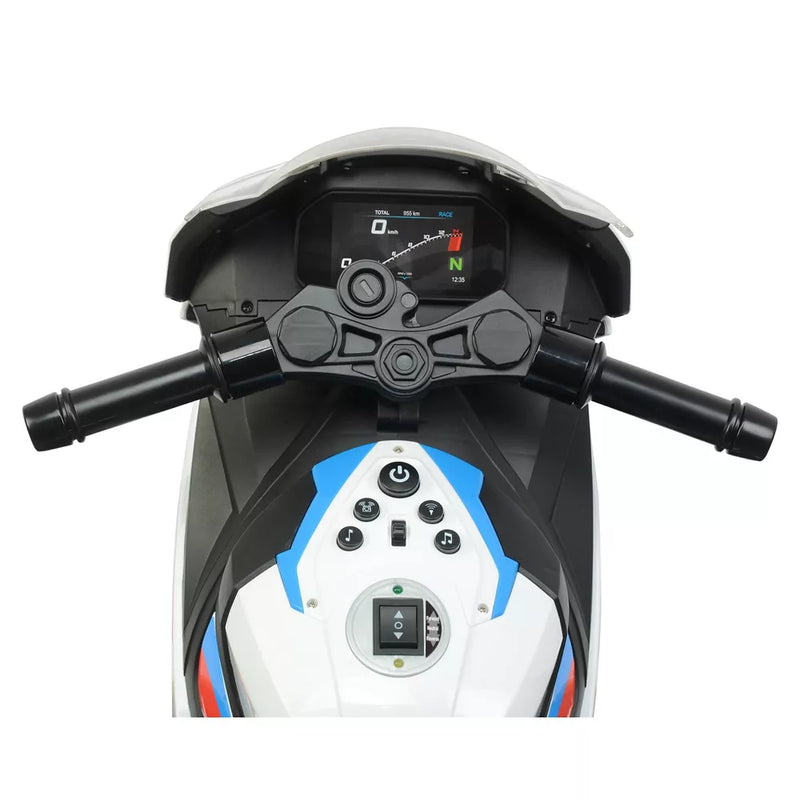 BEST RIDE ON CARS 12V BMW MOTORCYCLE POWERED RIDE-ON - WHITE - Like New