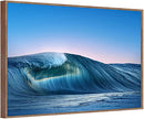 TIME TREE Ocean Wave Wall Art Rolling Wave Framed Canvas Prints - Brand New