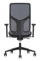 OFFICE DEPOT WORKPRO 4000 SERIES MESH/FABRIC HIGH-BACK EXECUTIVE CHAIR - BLUE - Like New