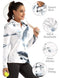 FKEEP WOMEN LONG SLEEVE POLO SHIRT GOLF SPORT TOP ATHLETIC, SIZE: WOMEN L, BLUE - Like New