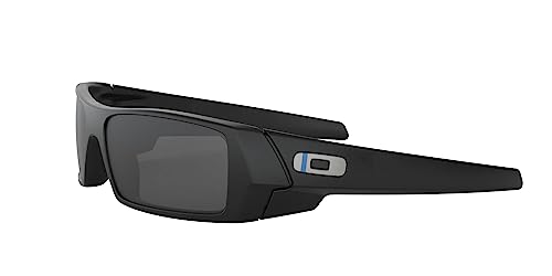 OAKLEY MEN'S OO9014 GASCAN RECTANGULAR SUNGLASSES SI MATTE BLACK -SIZE 60mm - Like New