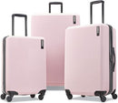 AMERICAN TOURISTER STRATUM XLT EXPANDABLE HARDSIDE LUGGAGE 3-PIECE - PINK BLUSH - Brand New