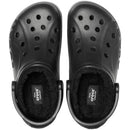 CROCS BAYA LINED CLOG UNISEX ADULT - SIZE MEN 7 WOMEN 9 - BLACK - Brand New