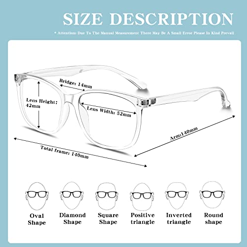BLUE-LIGHT BLOCKING GLASSES 3 PACK COMPUTER PHONES GLASSES ANTI EYESTRAIN - Like New