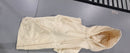 LARGE YELLOW ZIP UP HOODED JACKET DRAWSTRINGS INSIDE THE HOOD - SIZE: L - YELLOW - Like New