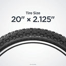 SCHWINN KNOBBY BIKE TIRE WITH KEVLAR 20 X 2.12-INCH BMX BIKE - Brand New