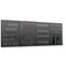 LUGO 24"X16" METAL PEGBOARD WALL ORGANIZER, 128 PC, PG-2416-SET-BLK - BLACK - Like New