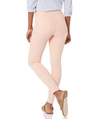 AMAZON ESSENTIALS WOMEN'S MID-RISE STRETCH PULL-ON JEGGING, SIZE: 8 SHORT, CORAL - Brand New