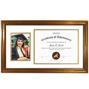 Golden State Art Dark Gold Color 11x19.5 Graduation Frame B07GXHYJDN - NEW - Brand New
