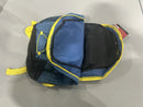 MODA WEST 17" BACKPACK - SLATE BLUE/YELLOW/BLACK - Brand New