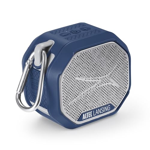 ALTEC LANSING HYDRATREK BLUETOOTH SPEAKER IMW1012-PERIWT - PERIWINKLE BLUE - Brand New
