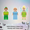 LEGO DISNEY PETER PAN & WENDY'S FLIGHT OVER LONDON MD-43232 - MULTICOLOR - Like New