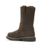 WOLVERINE MENS FLOORHAND WATERPROOF 10" STEEL TOE WORK BOOT DARK BROWN SIZE 10.5 - Like New
