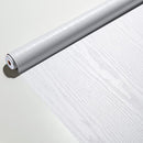 Osayhome 24" X 394" Wood Wallpaper Self-Adhesive B0C3L5NBTC - White - Brand New