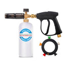 DUSICHIN FOAM CANNON PRESSURE WASHER GUN 1/4 QUICK CONNECTOR BLACK/RED - Like New
