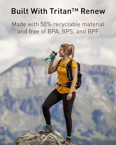 CAMELBAK CHUTE MAG BPA WATER BOTTLE WITH TRITAN RENEW - CHARCOAL - Like New