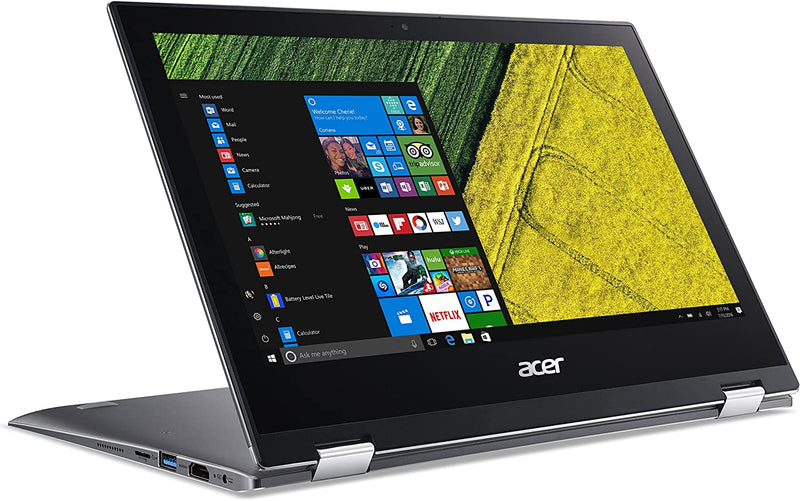 For Parts: ACER 11.6" FHD TOUCH CELERON N3350 4GB 32GB  SP111-32N-C2X3 - CRACKED SCREEN/LCD