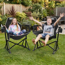 Fragess Portable Hammock Camping Chair with Adjustable Back, Support 330lbs - Like New
