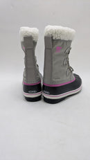 Sorel Yoot Pac Nylon (Little Kid/Big Kid) Chrome Little Kid M - Gray/Black 2 - Brand New