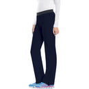 CHEROKEE INFINITY WOMEN'S SCRUBS PANT LOW RISE SLIM PULL-ON - SIZE: L - NAVY - Brand New